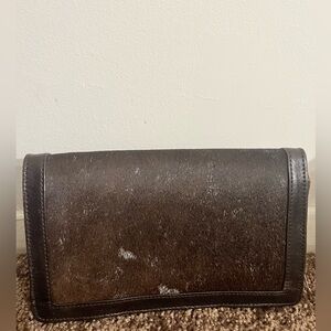 Elegant Brown Leather Men's Bag